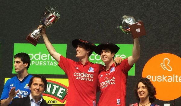 Irribarria y Rezusta, campeones de Parejas 2017