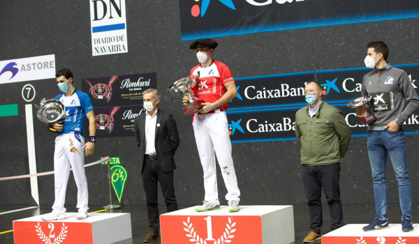 Jaka consigue la txapela del Manomanista tras ganar a Altuna III (22-20)